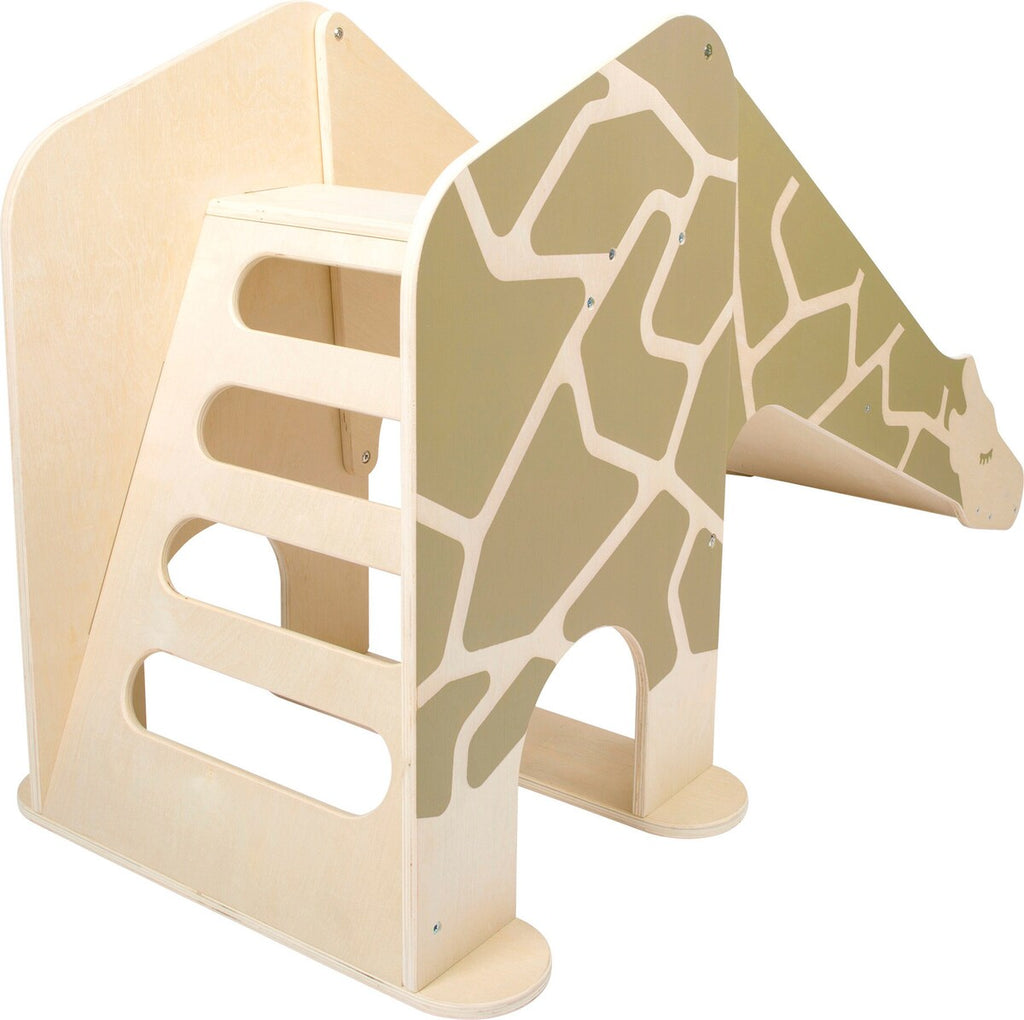 Detalj av håndtak på Innendørs rutsjebane Giraffe Wildlife i tre fra 1 år