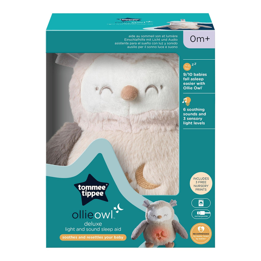 Innsovningshjelp med lyd og lys, USB-lading - Tommee Tippee