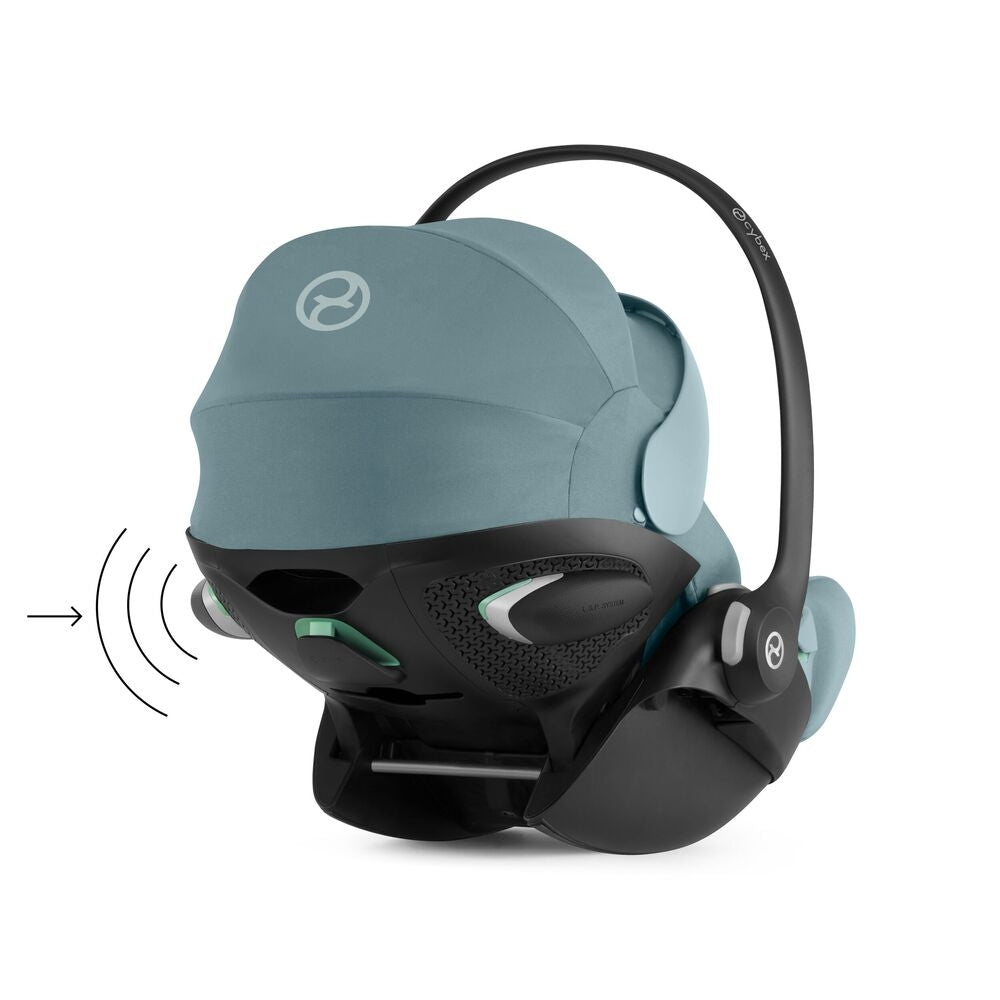 Babybilstol Cloud G3 Plus Stormy Blue med integrert mesh