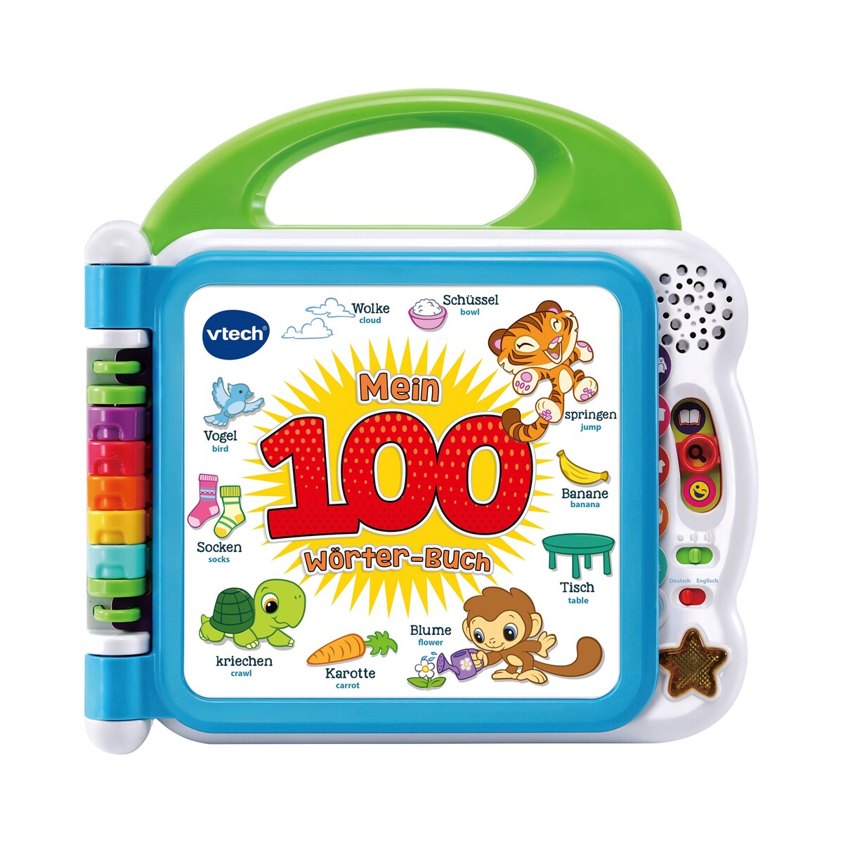 Interaktiv ordbok med 100 ord fra 2 år - VTech Baby forfra