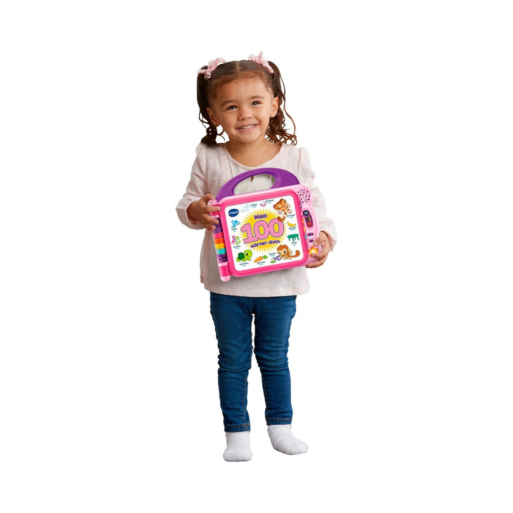 Interaktiv ordbok med 100 ord fra 2 år - VTech Baby side med ord og fakta
