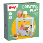 Iskrembar Creative Play med magnetkuler med vaffler og iskuler