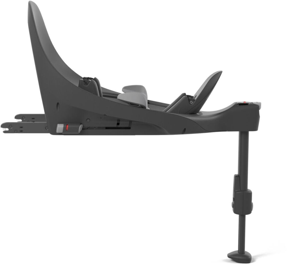 ISOFIX-base Base T med rotasjon svart bakside