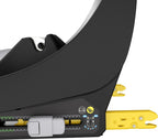 Nærbilde av Click & Go festemekanisme på Isofix-base FamilyFix 360°