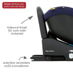 Montert Isofix-base i-Base Advance med bilsete