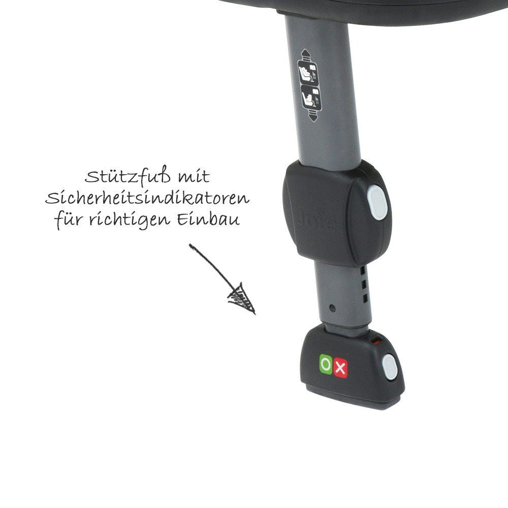 Isofix-base i-Base Advance for i-Snug og i-Gemm sideprofil