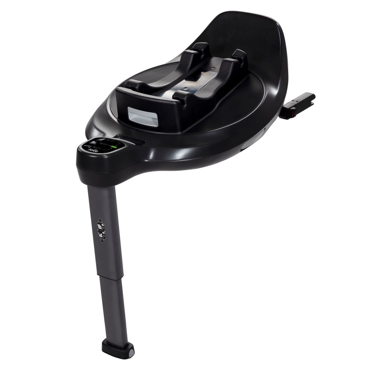 Isofix-base i-Base Encore 360° dreibar, i-Size, svart - Joie Signature forfra