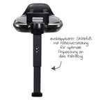 Isofix-base i-Base Encore 360° dreibar, i-Size, svart - Joie Signature bakside