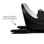 Isofix-base i-Base Encore 360° dreibar, i-Size, svart - Joie Signature detalj av ISOFIX-konnektorer