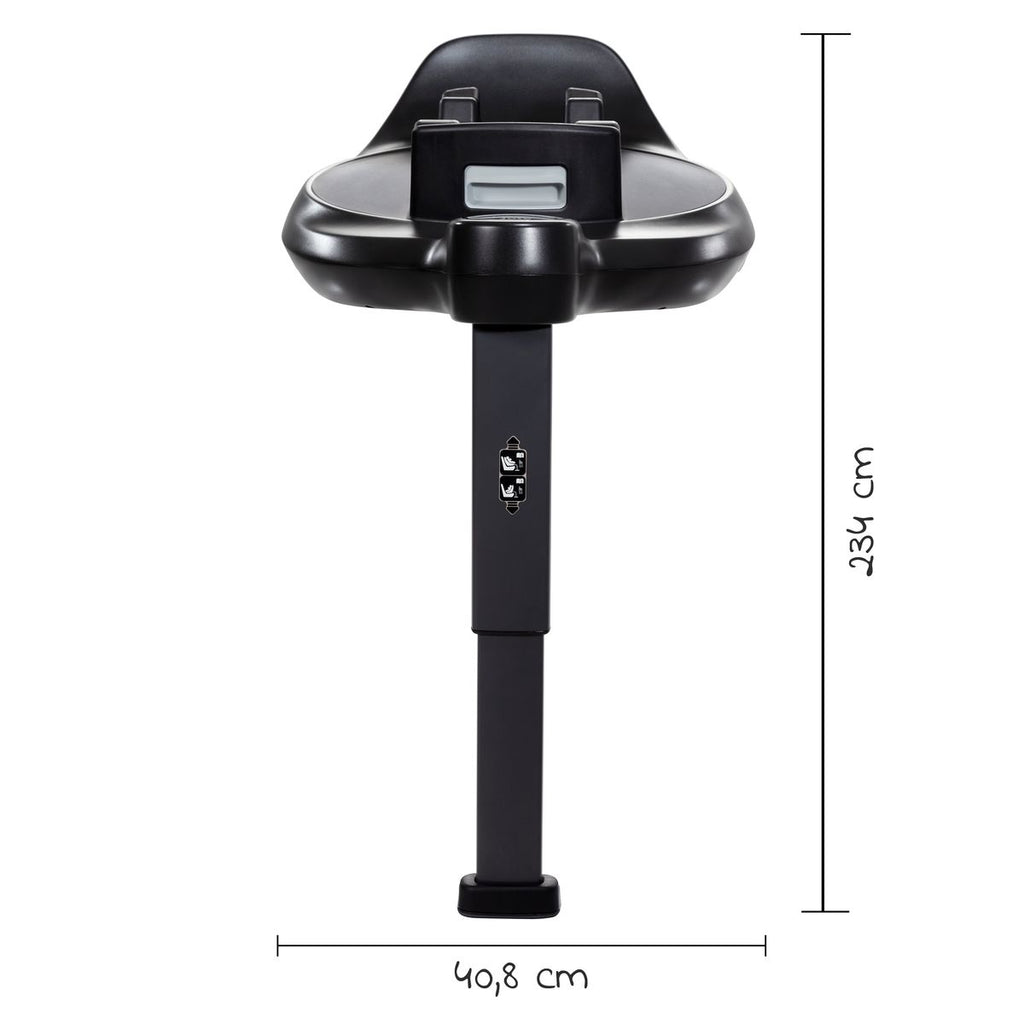Isofix-base i-Base Encore 360° dreibar, i-Size, svart - Joie Signature installasjonsindikatorer