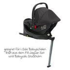 Isofix-base i-Size for babystol Jaguar bakside