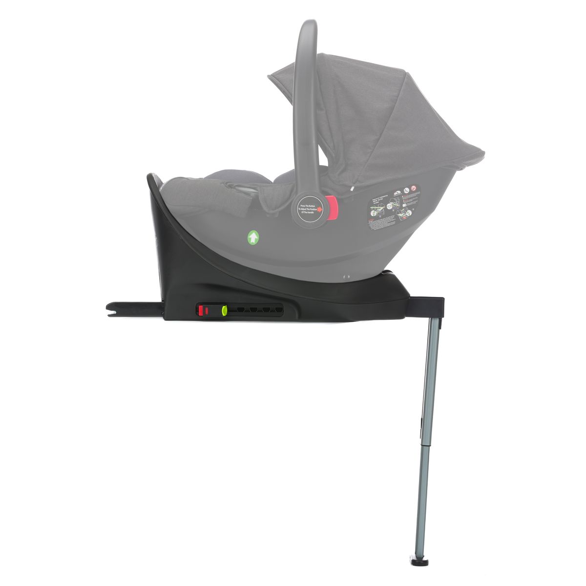 Isofix-base i-Size for babystol Jaguar forfra