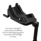 Isofix-base Isofamily i-Size for SnugEssentials nærbilde av fargeindikator
