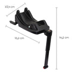 Isofix-base Isofamily i-Size for SnugEssentials med tilkoblet babyskall