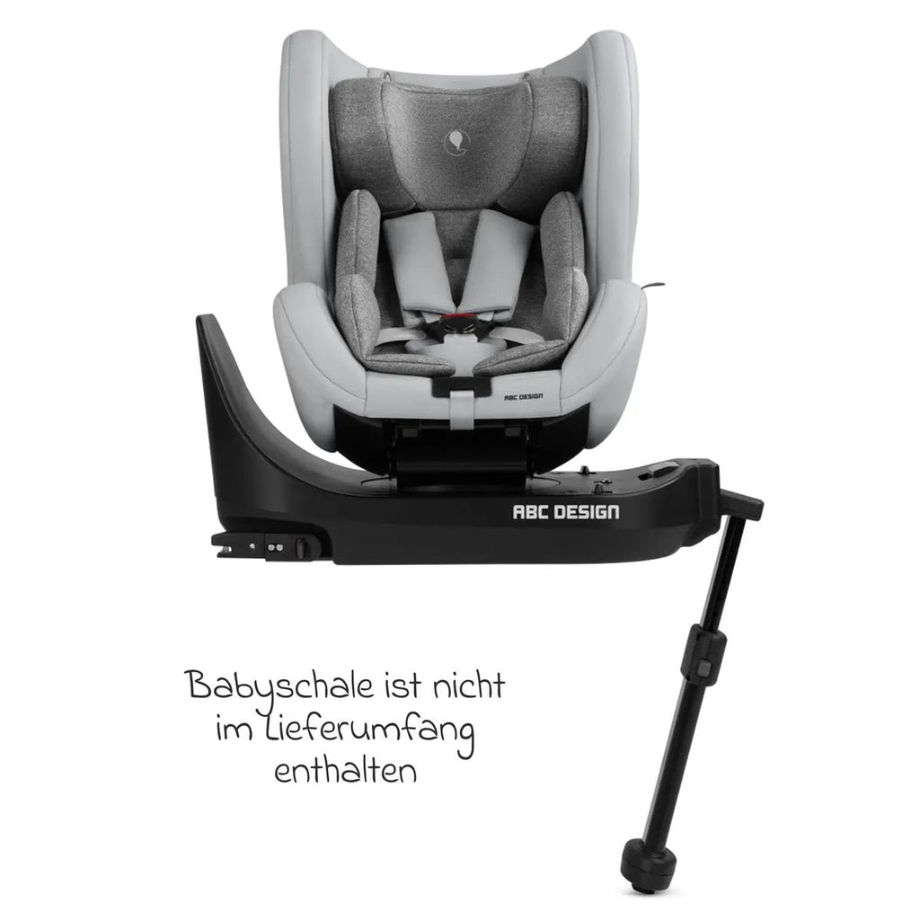 Isofix-base Root 360° dreibar for Tulip og Lily oversikt med bilsete