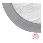 Jersey stretchlaken Deluxe 2-pack for bedside crib bomull - babybay