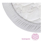 Jersey stretchlaken Deluxe 2-pack for bedside crib bomull - babybay