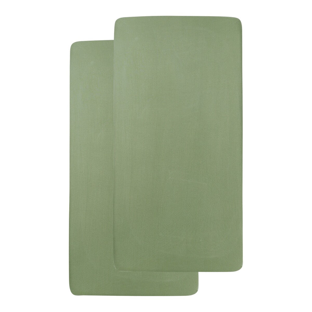 Jerseylaken 2-pack 40x80-40x90 cm bomull elastikk rundt kant