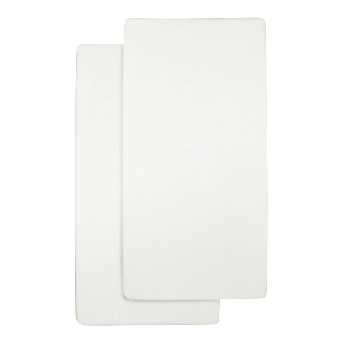 Jerseylaken 2-pack 40x80-40x90 cm bomull sammenrullet