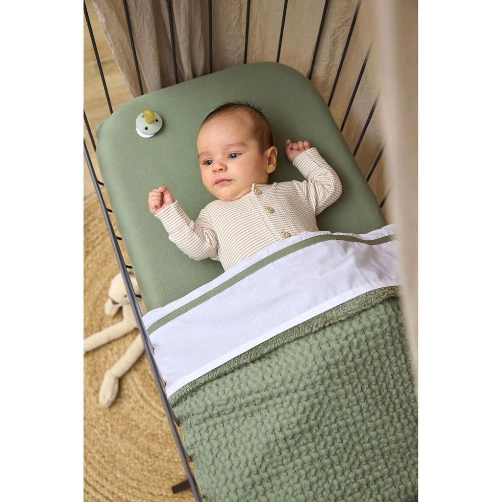 Jerseylaken 2-pack 40x80-40x90 cm bomull tekstur nærbilde