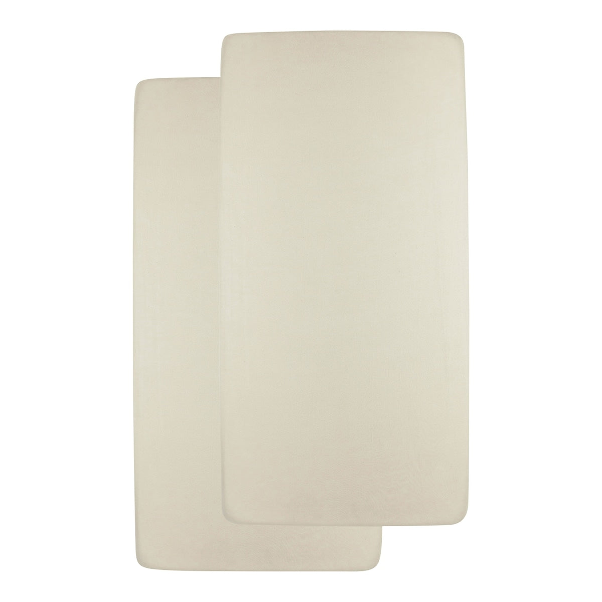 Nærbilde av tekstur på Jerseylaken 2-pack 50x90 cm bomull Meyco Baby