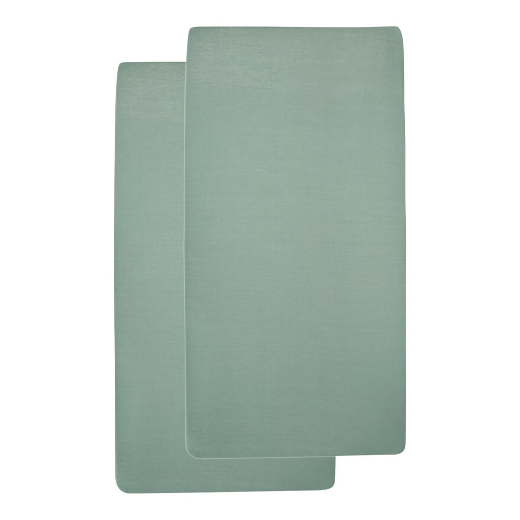 Jerseylaken 2-pack 60x120 cm bomull - Meyco Baby