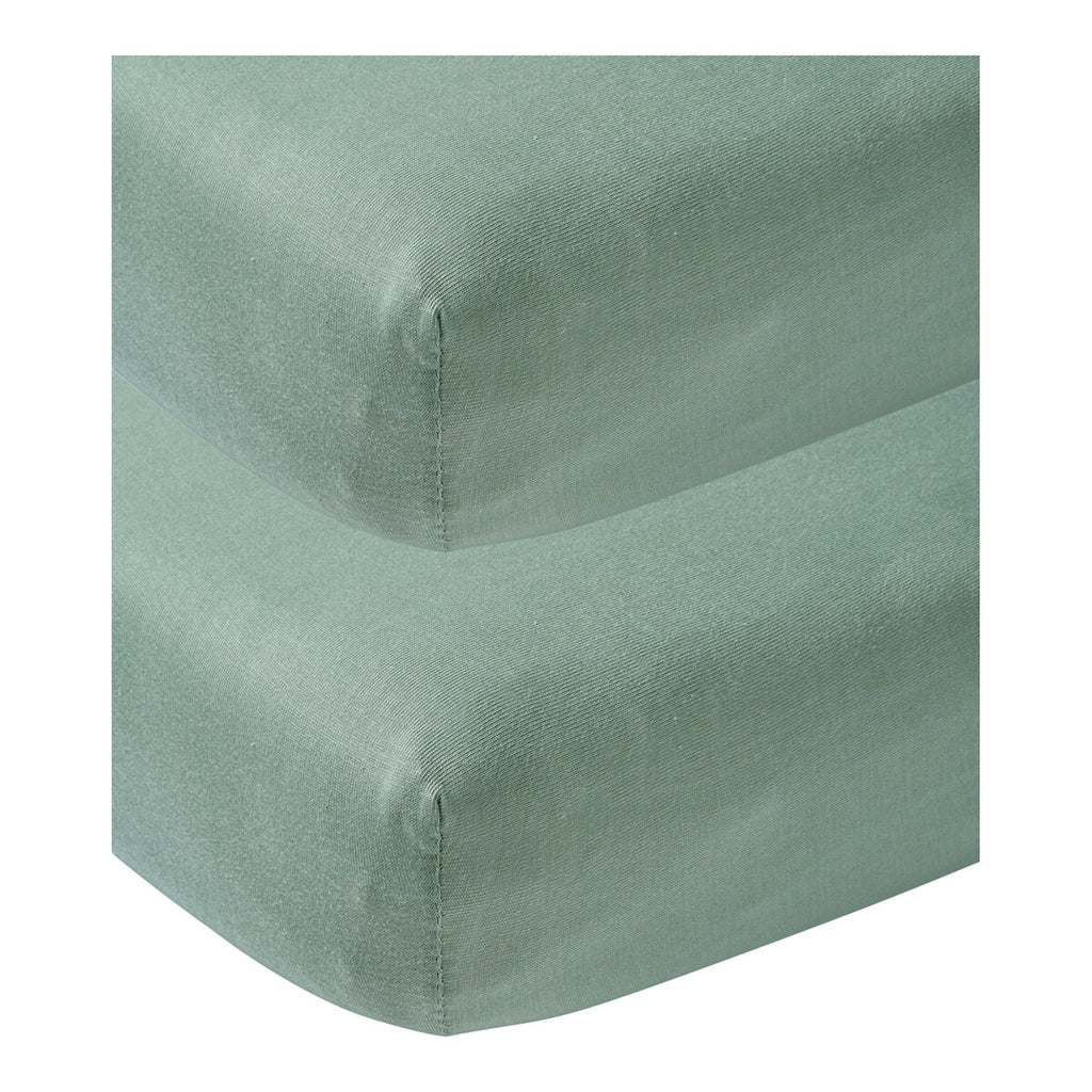 Jerseylaken 2-pack 60x120 cm bomull - Meyco Baby