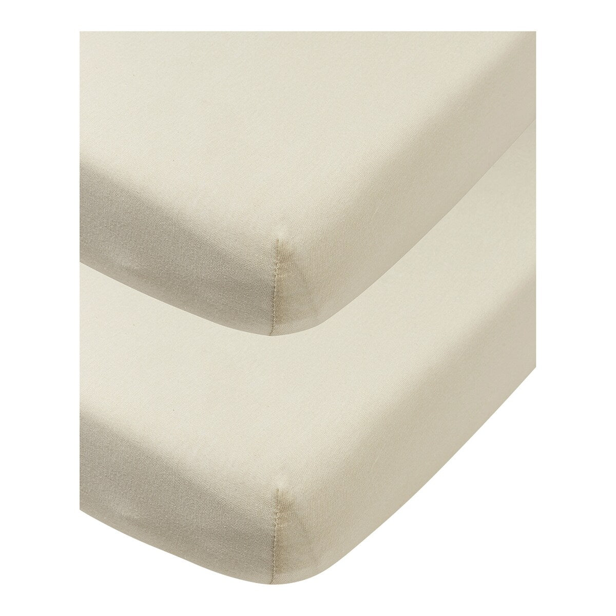 Jerseylaken 2-pack 60x120 cm bomull - Meyco Baby