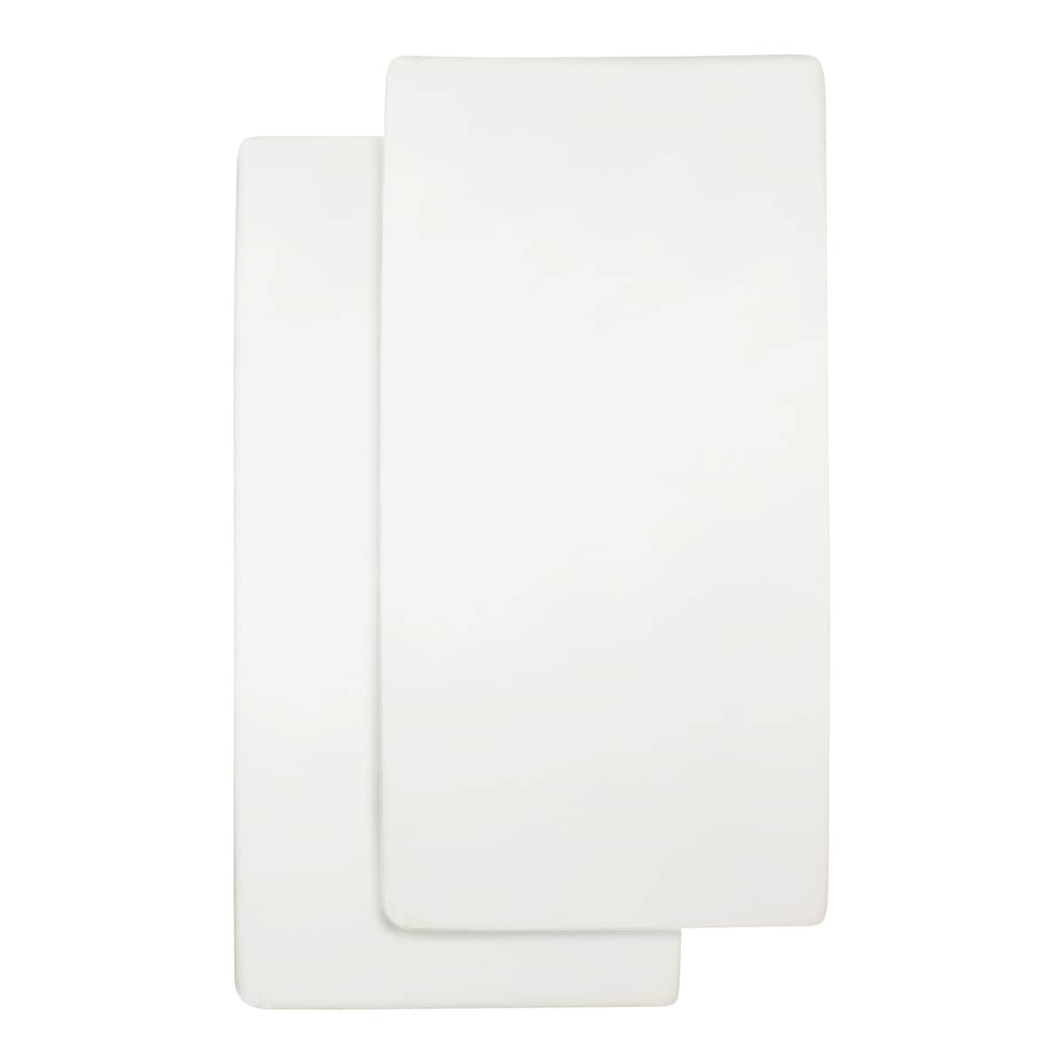 Jerseylaken 2-pack 70x140-70x150 cm bomull - Meyco Baby