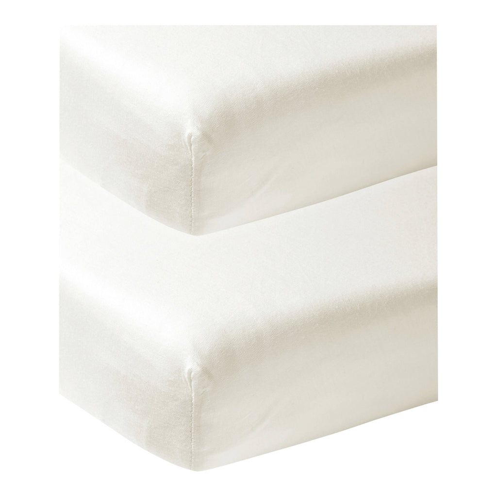 Jerseylaken 2-pack 70x140-70x150 cm bomull - Meyco Baby