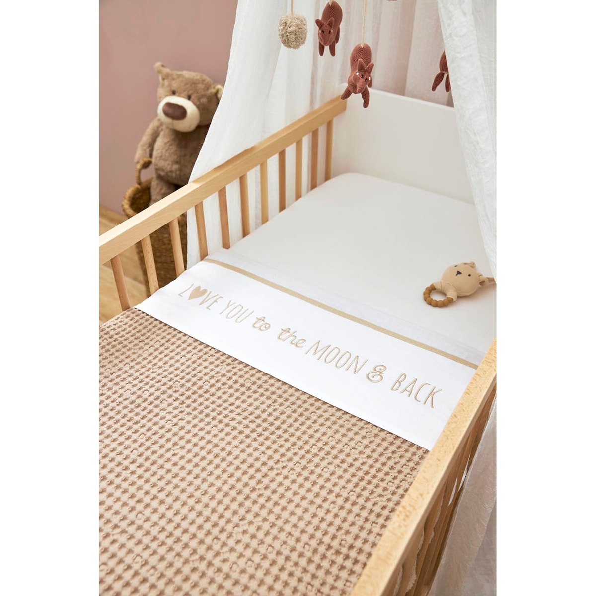 Jerseylaken 2-pack 70x140-70x150 cm bomull - Meyco Baby