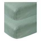 Jerseylaken 2-pack 70x140-70x150 cm bomull - Meyco Baby