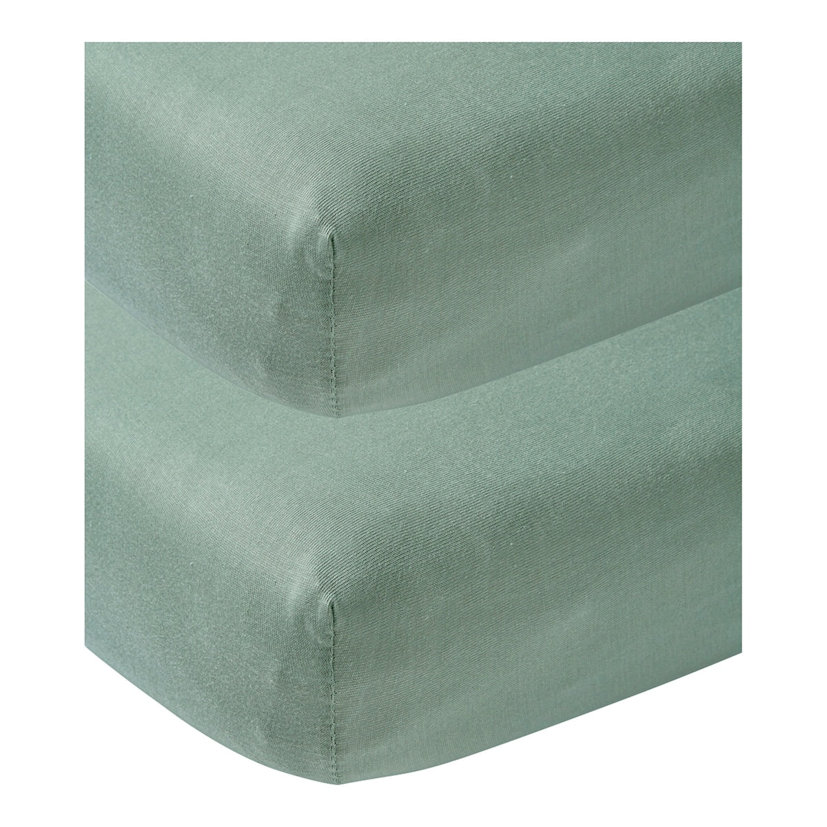 Jerseylaken 2-pack 70x140-70x150 cm bomull - Meyco Baby