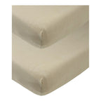 Jerseylaken 2-pack 70x140-70x150 cm bomull - Meyco Baby