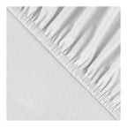 Jerseylaken 2-pack 70x140 cm bomull med strikk bakside