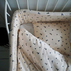 Junior sengetøy GOTS økologisk bomull 100x140 cm Dreamers - FILIBABBA detalj av mønster