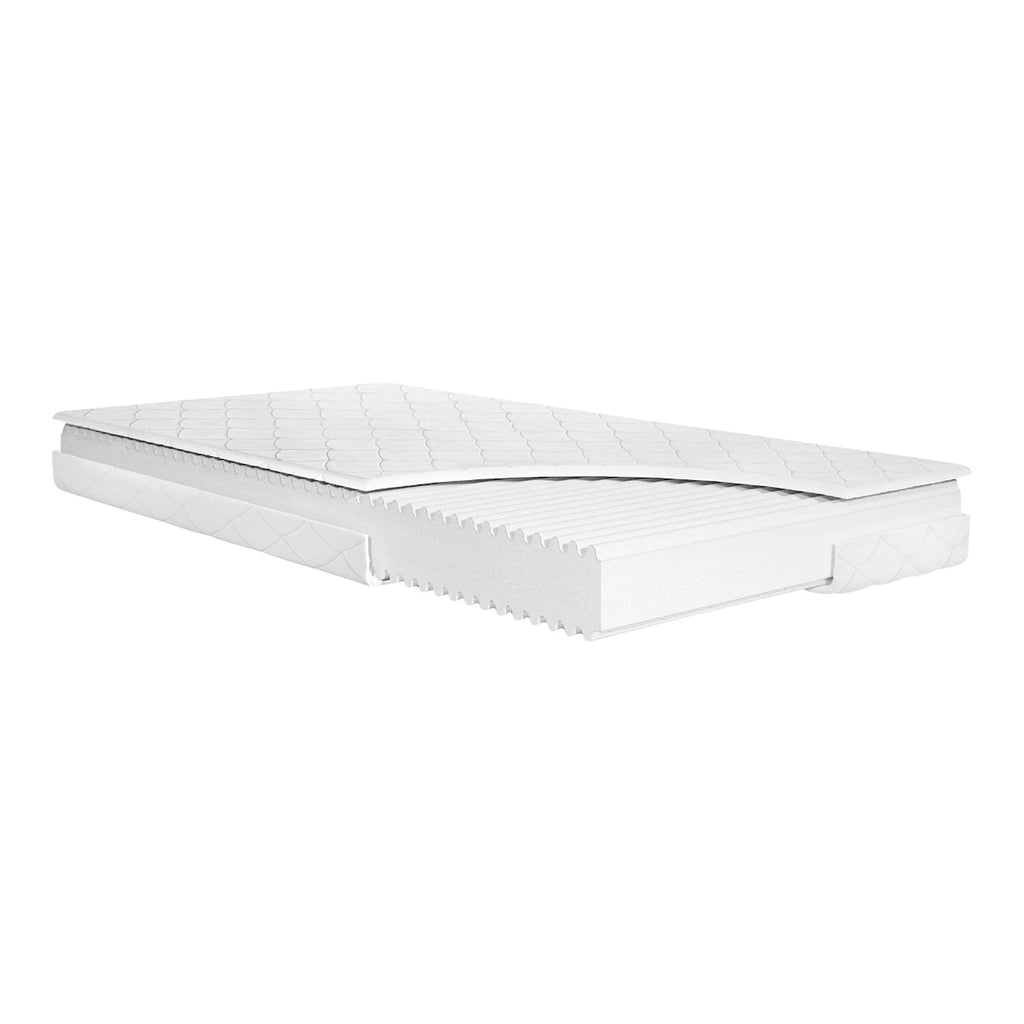 Juniormadrass Basic 120x200 cm, vendbar HRX-skum forfra