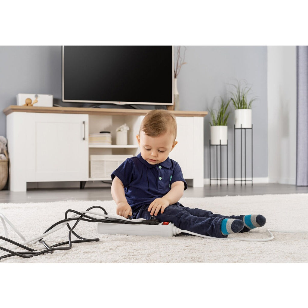 Oversikt av Kabelboks CableGuard hvit med mål