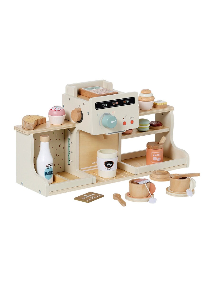 Kaffebar i FSC®-tre 42 x 15 x 22 cm bakside