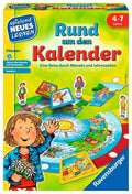 Kalender- og årstidsspill for barn 2-4 spillere forfra