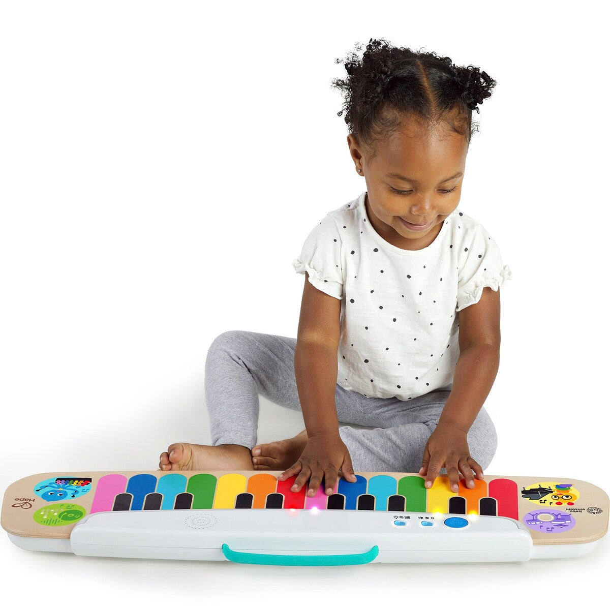 Keyboard Magic Touch med lyd og lys montert og klar til bruk