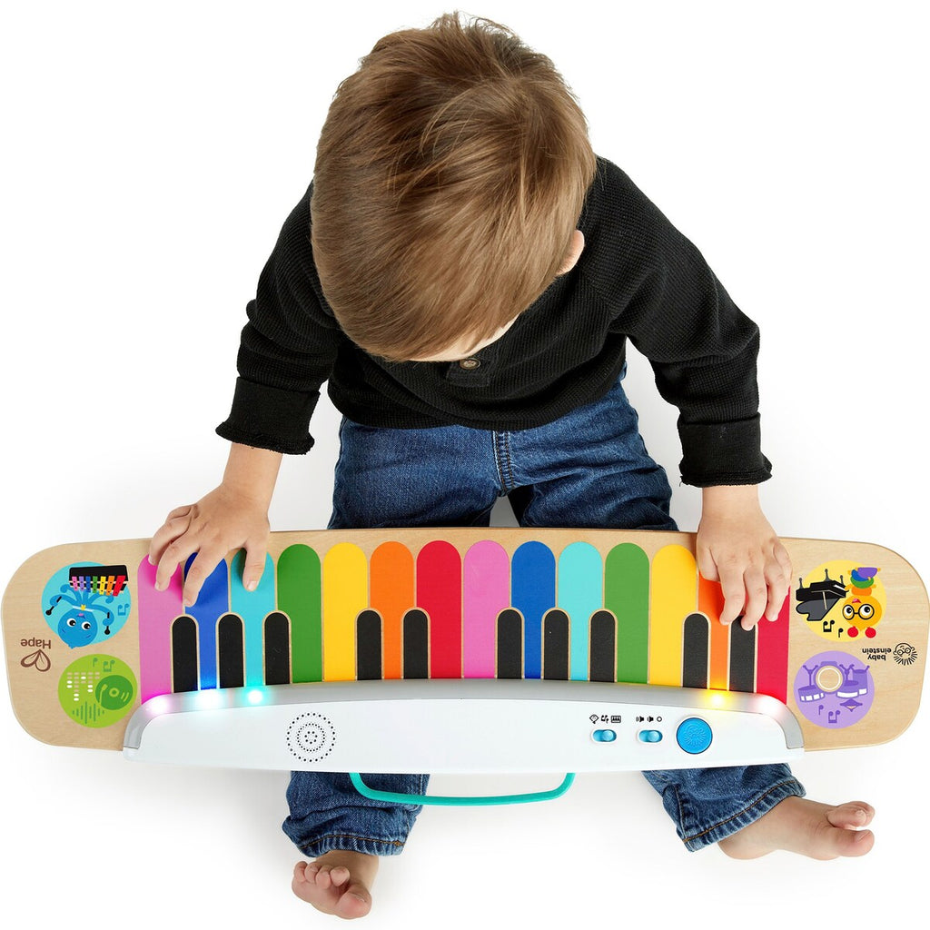 Nærbilde av Keyboard Magic Touch med lyd og lys tre- og plastmateriale