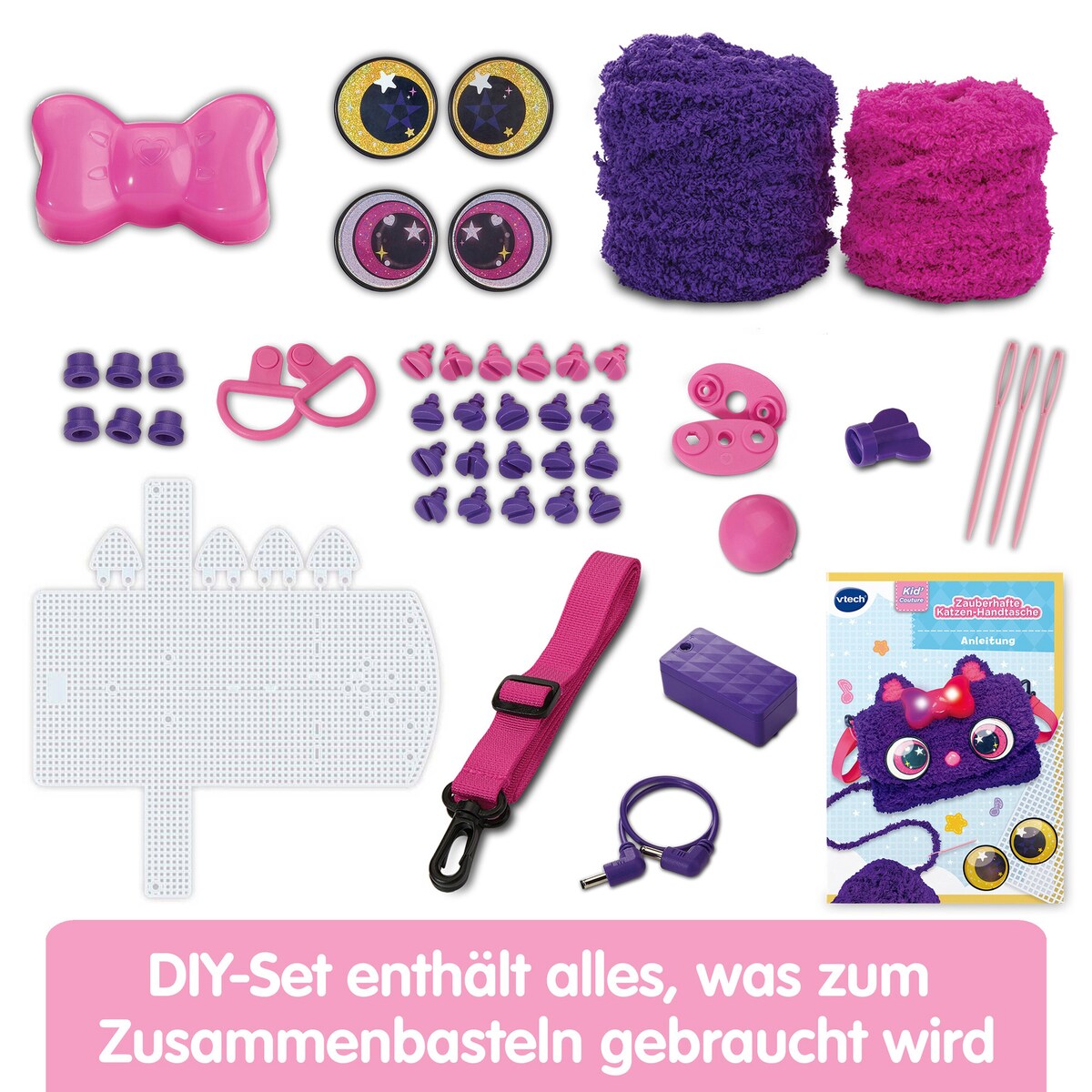 Kid'Couture sy-din-egen-håndveske med lys og musikk - Vtech