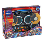 Kidi DJ Drums elektronisk trommesett med mikrofon sideprofil