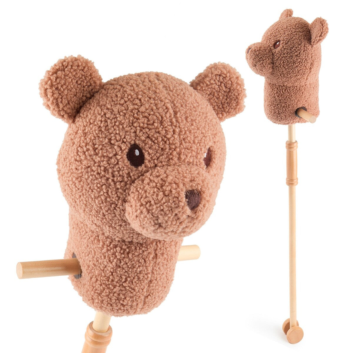 Kjepp-dyr bjørn Mika håndtak detalj