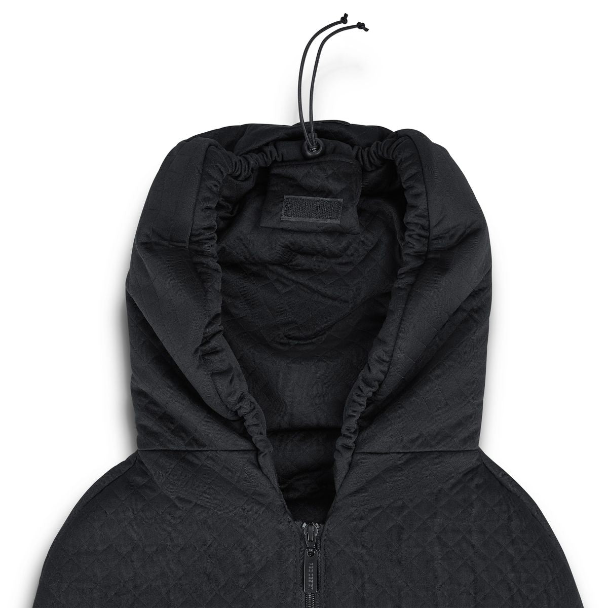 Detalj av glidelås på Kjørepose til bilstol Tulip Diamond Edition fleece