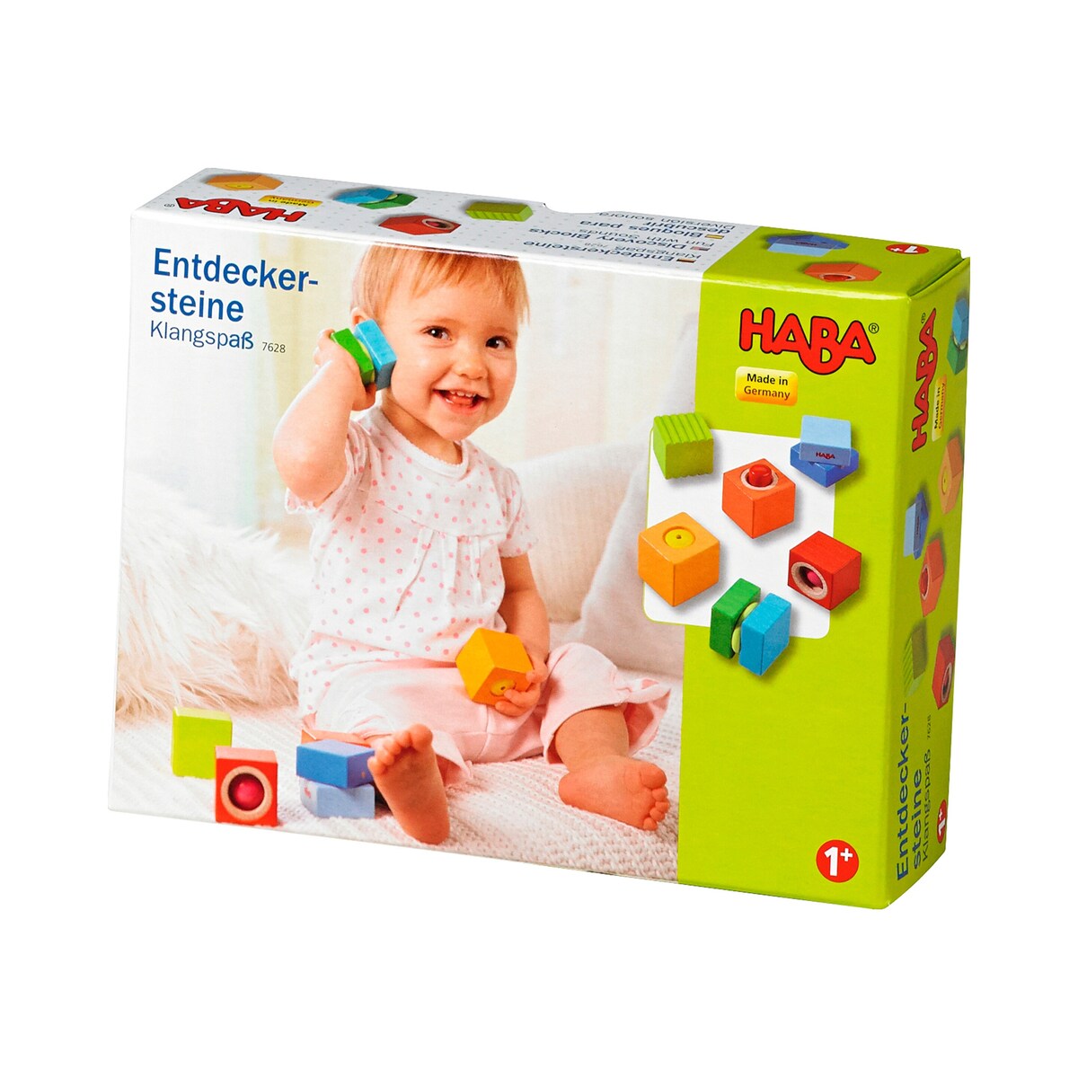 Klangende oppdagelsesklosser i bøketre fra 12 mnd forfra