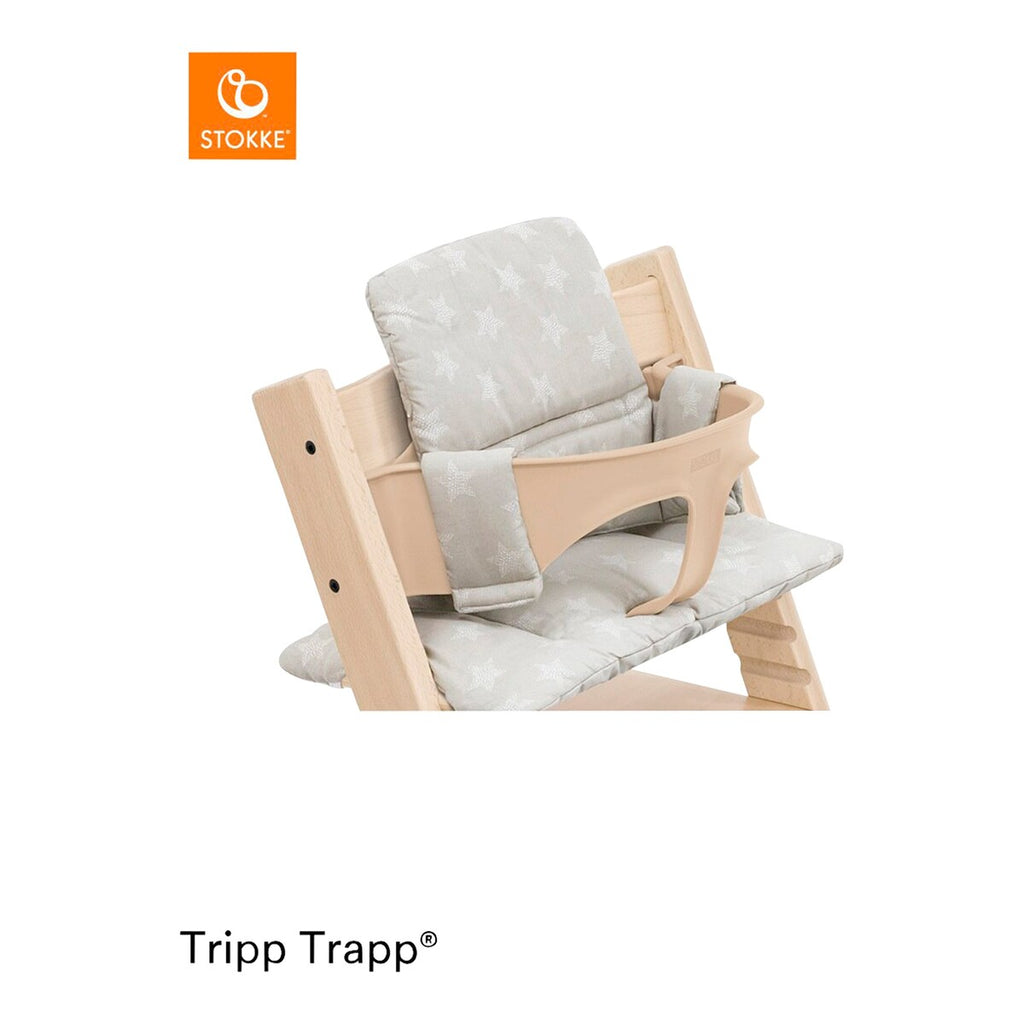 Klassisk sittepute for Tripp Trapp økologisk bomull bakside