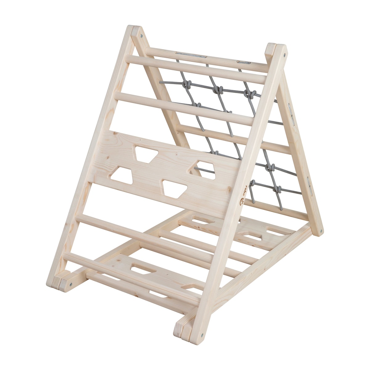 Montert klatretrekant i tre fra 24 mnd 85 x 63,5 x 97 cm i barnerom