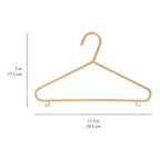 Kleshengere for barn 15-pakning hvetestrå 29,5 cm - 3 Sprouts